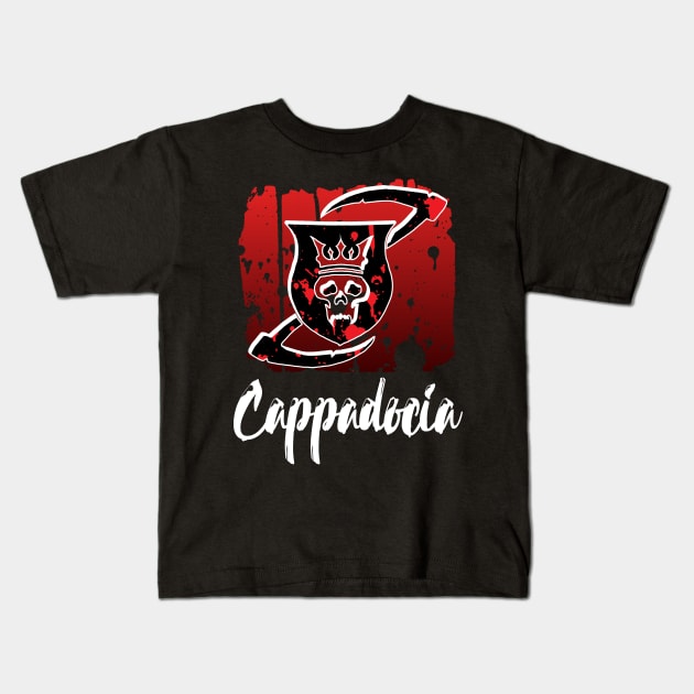 Cappadocia Darkness Kids T-Shirt by FallingStar